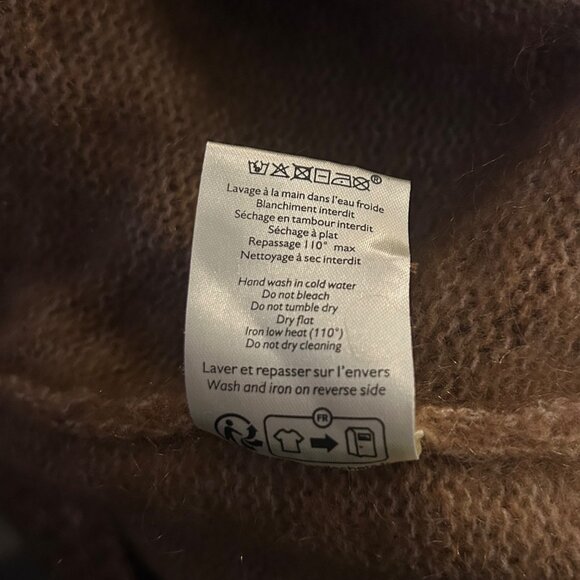 🔥SOLD🔥La Maille Sezane Long Sleeve Metallic Foil Dotted Women Sweater Cardigan - Picture 7 of 7